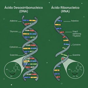 Infográfico explicativo sobre estruturas celulares para o Módulo de Biologia Celular.